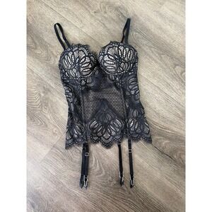 Victoria's Secret Lace Corset with Garter
